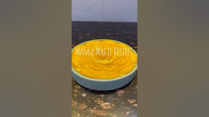 Easy Mango Custard Tart Recipe 🥭🍮 | No Bake | Mango Magic Series | Mango Dessert #viral