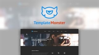 Defrozo Photographer Portfolio Moto CMS 3 Template #59595