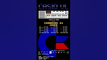 Casio VL-1 (1981) Demo song recreated for the Commodore 64! #8bit #chiptune #c64 #commodore64