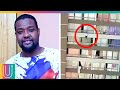 Hombre atrapa a mujer que cayó de un noveno piso