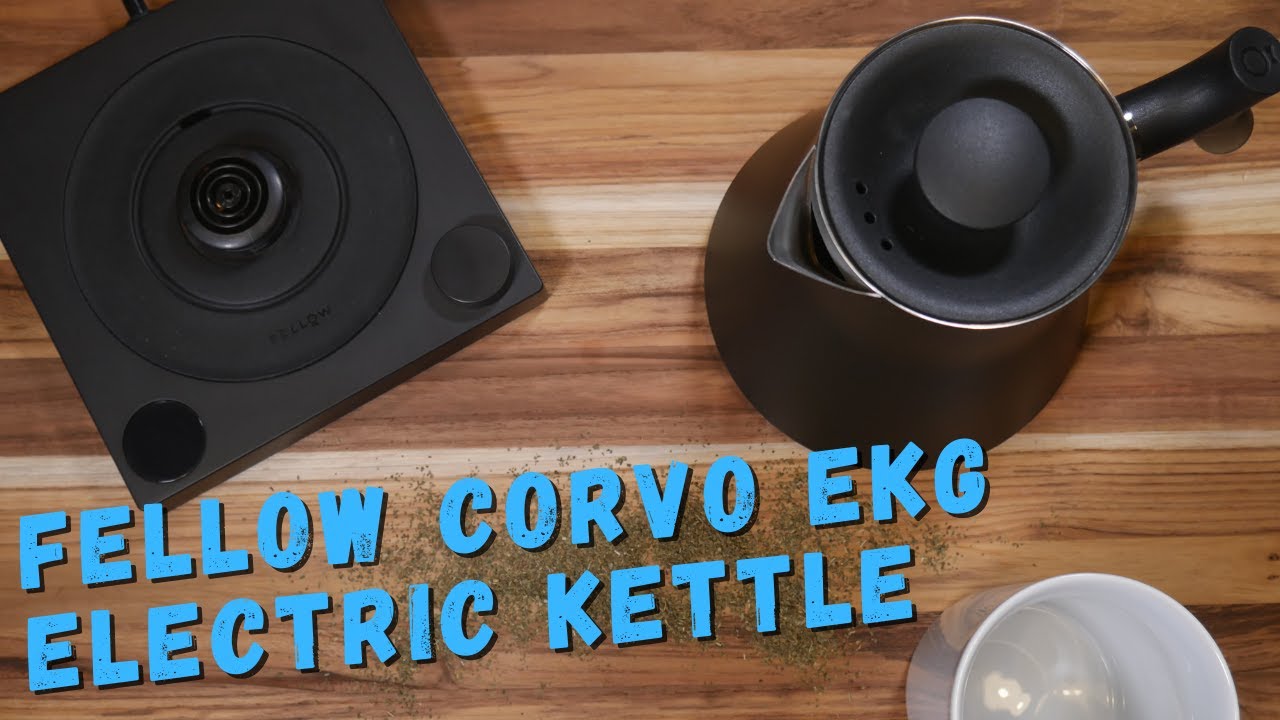 Fellow Corvo EKG Matte Black Electric Tea Kettle
