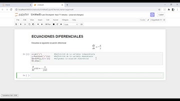 1. Uso de tics en Ecuaciones Diferenciales (SageMath)