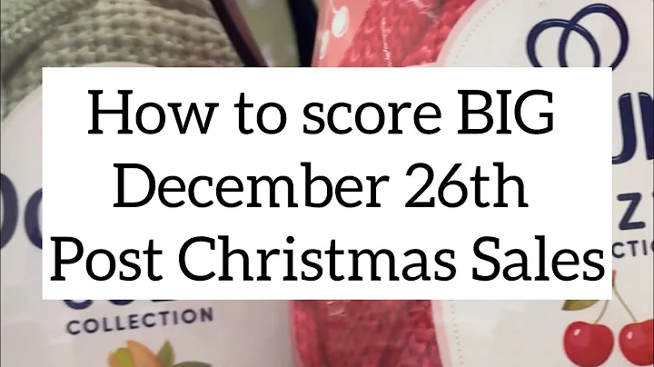 Post Christmas Sale Prep || Save on Everyday Items!