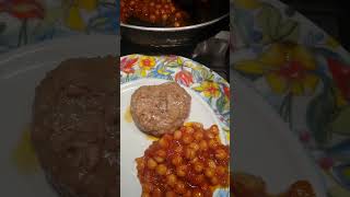 Домашний итальянский ужин 🍽️ Котлеты и тушёная фасоль