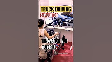Truck Driving Simulator Technology with Real Pedal and Steering Setup