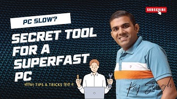 PC Running Slow? Try This FREE Tool to Speed It Up! 🚀 | Raj Singh Microsoft Certified Trainer