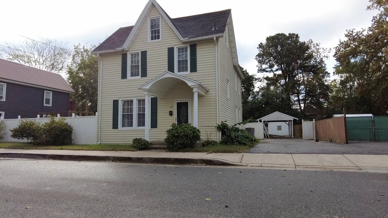 Homes For Sale in Delmar 104 E Elizabeth St, Delmar, MD YouTube