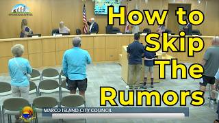 How To Get The Latest, Official Information On Anything The City Of Marco Island Touches.