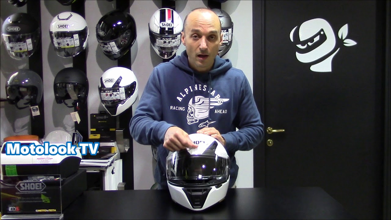 SHOEI Ryd recensione casco Motolook Voghera - YouTube