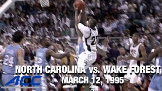 North Carolina vs. Wake Forest Championship Game | ACC Men's Basketball Classic (1995)