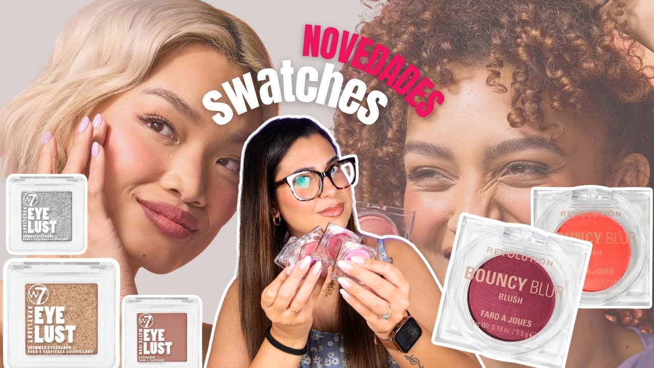 ¿QUÉ TONO TE VA MEJOR? Swatches completos de las NUEVAS JOYITAS de maquillaje 💖