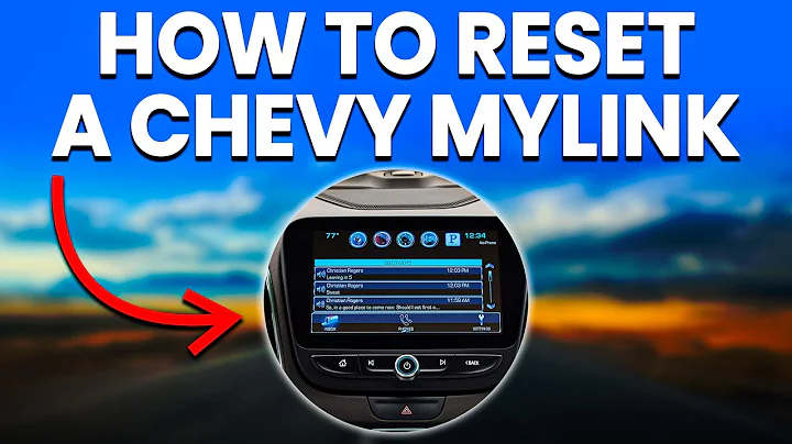 How To Reset A Chevy MyLink (Simple Breakdown)
