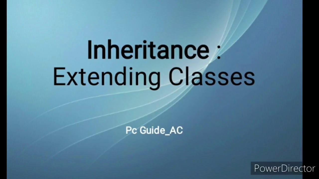 Inheritance1 06.07.20 - YouTube