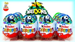 NATOONS 2024! Kinder Сюрприз, Новая Коллекция Зверей