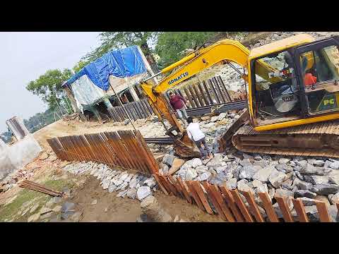 Jetty construction ...