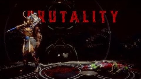 Mortal Kombat 11 Shao Kahn 1 Hit Kill on Boss Fight