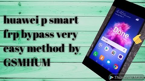 Huawei p smart 2018 frp bypass l fig-la1 frp bypass very easy way by gsmhum l subscribe the channel