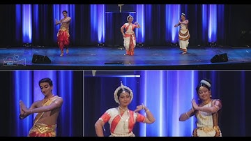 Automated split screen composition - 3 actors sequence - Indian Classical Dance