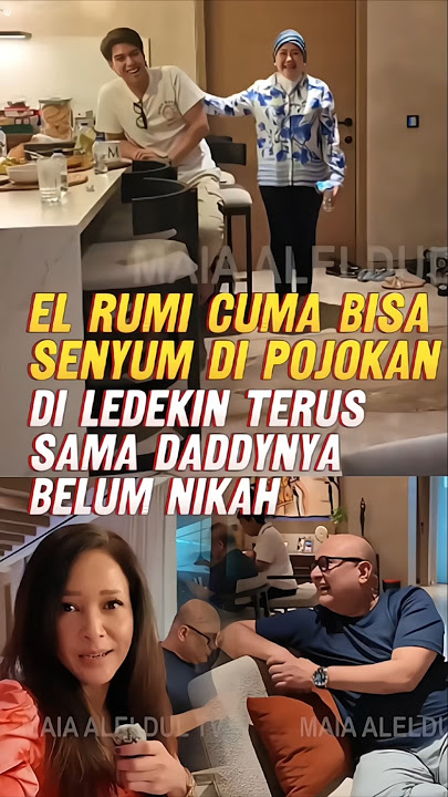 EL RUMI CUMA BISA DI POJOKAN DI LEDEKIN BELUM MENIKAH #podcast #aleldul #elrumi #maiaestianti