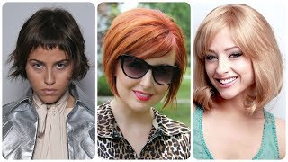 💖 Top 20 moderne bob frizure sa šiškama jesen 2018 💖 Top 20 moderne bob frizure sa šiškama jesen 2018