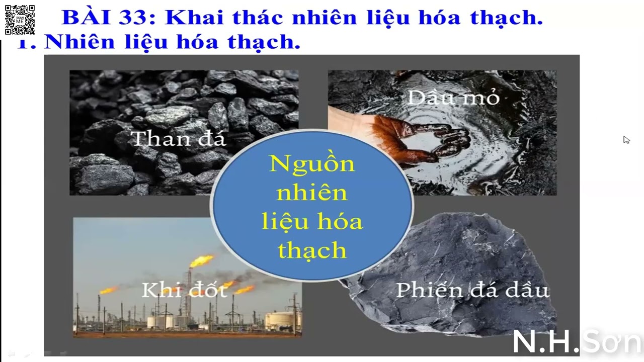 KHTN 9 - Bài 33: Khai thác nhiên liệu hóa thạch - CTST|N.H.Sơn