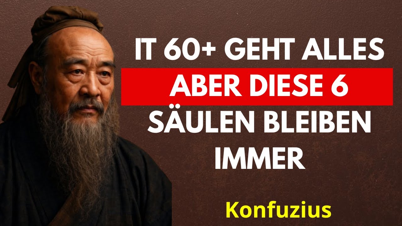 Mit 60+ verlässt dich vieles – aber diese 6 Säulen bleiben immer