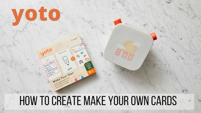 How to create a Make Your Own Yoto card (and how we use it with