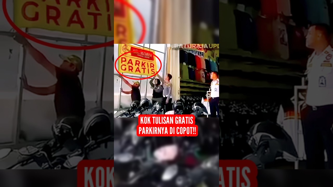 Kira kira Apa Yang Salah Dari Tulisan Parkir Gratis itu