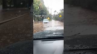 HEAVY rains flood the North Shore of Oahu😳