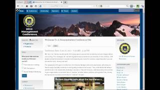 Conference Management Service Overview