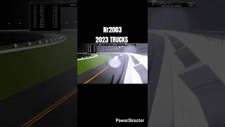 Nr2003 2023 Trucks #nr2003 #Nascar #Crash #Racing #truckseries