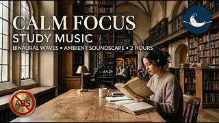 Deep Focus Music 🎧 Nature Ambience | Gentle Winds to Block Distractions screenshot 1