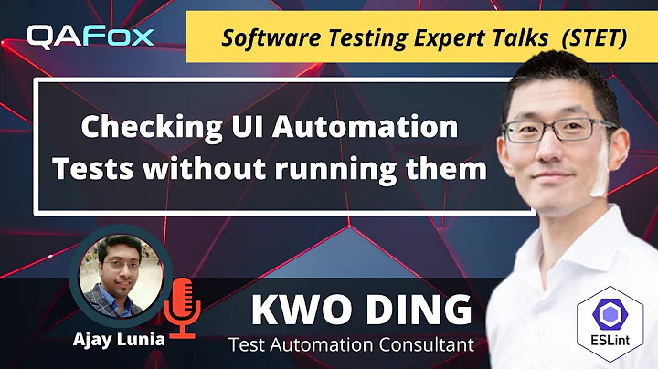 Checking UI Automation Tests without running them (By Kwo Ding)