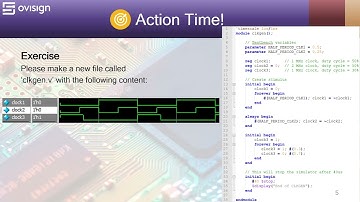 How to implement a Verilog testbench Clock Generator for sequential logic