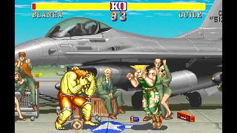 Street Fighter 2 The World Warrior (cps1) on Mister FPGA - 1cc Blanka