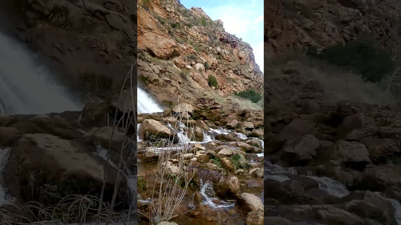 Una cascada de pelicula.