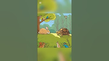 🐇 Rabbit and tortoise 🐢 story