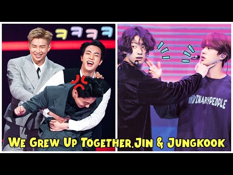 We Grew Up Together (Jin & Jungkook) - Youtube