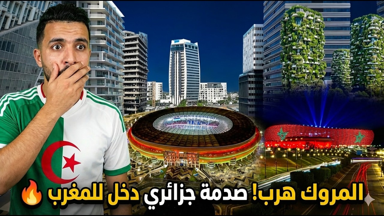 صدمة جزائري فالمغرب أجيو حكمونا غير عام! 😱 سر البنية التحتية وعقدة كان 2025 🔥