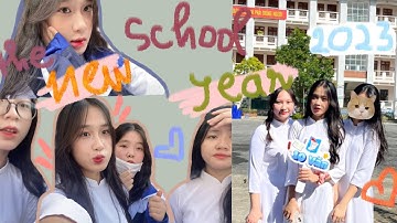 (vlog) khai giảng năm học mới của chúng tớ 💗🎉.