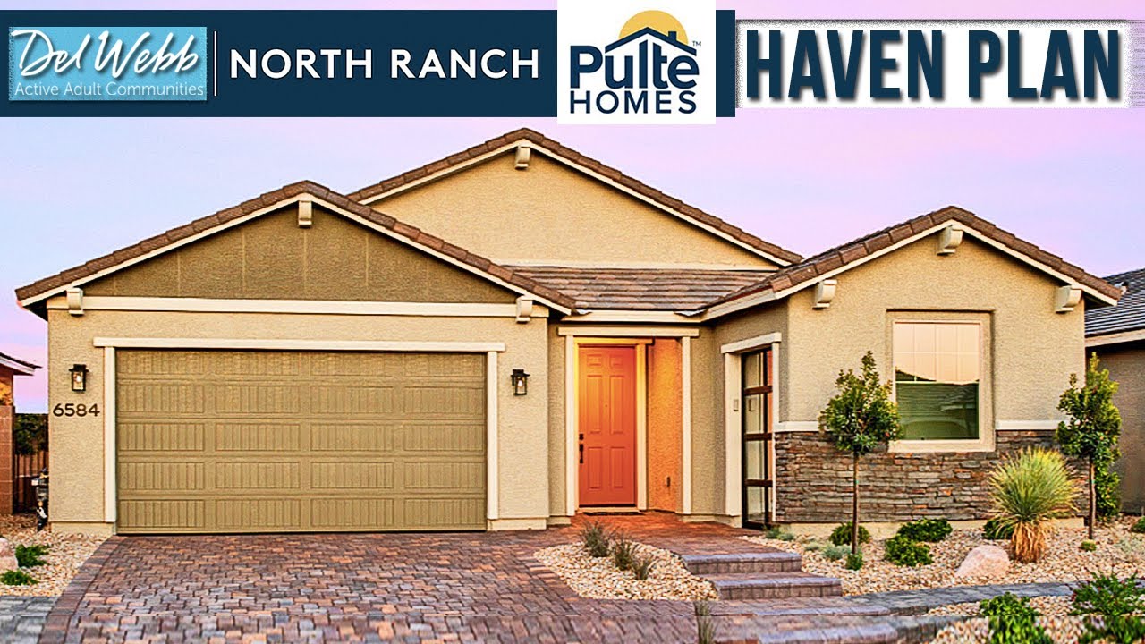 1,859Sq.Ft. Haven Plan by Del Webb at North Ranch 55+ North Las Vegas