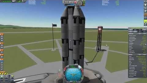 Kerbal space program - Ssto rocket, building space station part 1