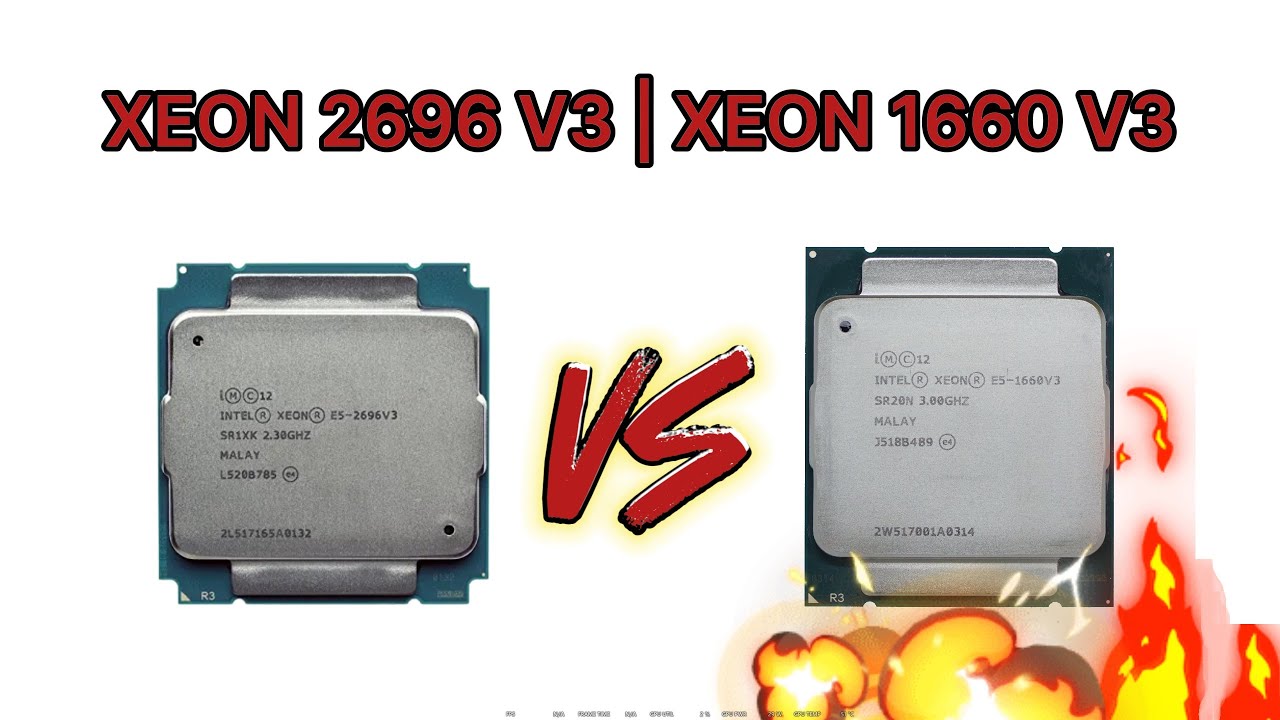 Xeon 2696 v3 vs Xeon 1660 V3