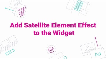 How to Add Element Satellite Effect to the Widget