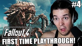 I Met Mirelurk Queen... Fallout 4 First Time Playthrough - PART 4