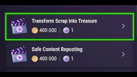 Transform Scrap Into Treasure | Tapswap Code