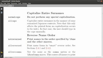 The Nameauth Package for LaTeX 1 of 4