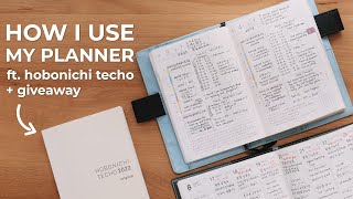 MÌNH DÙNG SỔ TAY NHƯ THẾ NÀO? | giveaway hobonichi techo 2022 | KIRA