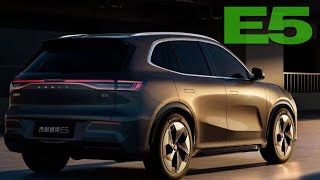 Geely Galaxy Unveils E5 Pure Electric SUV