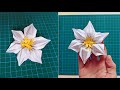 Origami paper flower | Making cute 3D flowers | Paper flower tutorial | Paper Crafts| Maison Zizou